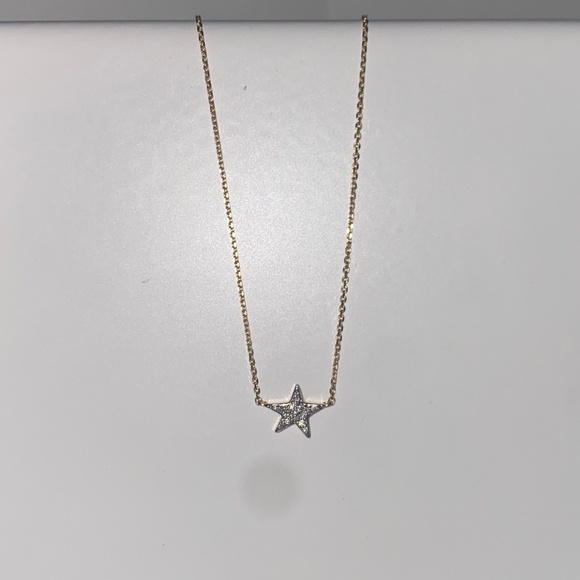 Kendra Scott Jewelry - Kendra Scott Star Pendant Necklace in Gold and White Diamond